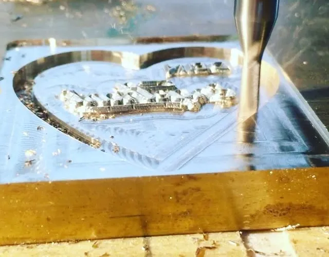 Fertigung eines Brandstempels mit Logo