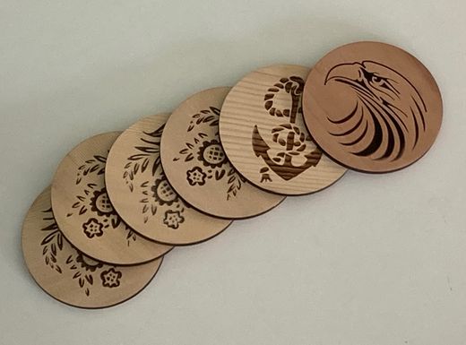 Personalisierte Untersetzer