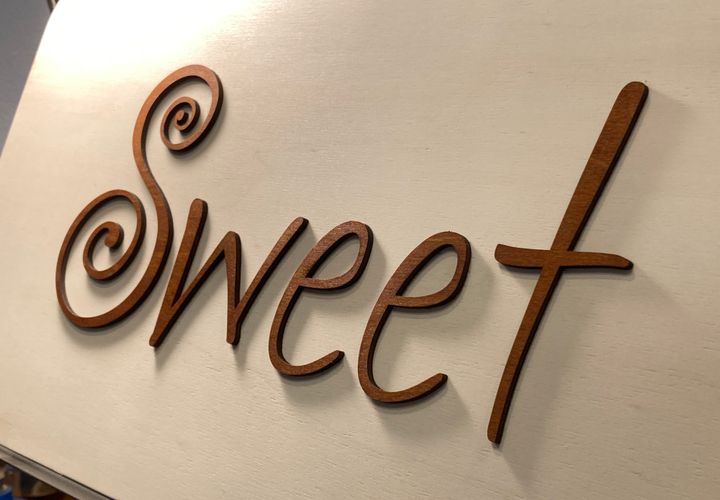 Detail einer Holzgravur